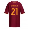 Damen Fußballbekleidung AS Roma Paulo Dybala #21 Heimtrikot 2025-26 Kurzarm